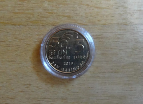 Euro san marino 2019 5g - 5,