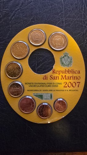 San marino euro - marino, 2007