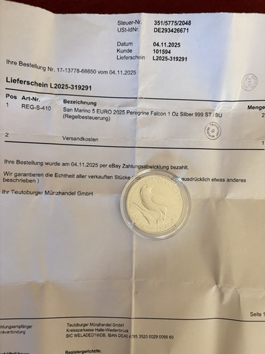 San marino euro 2025 - marino, 5