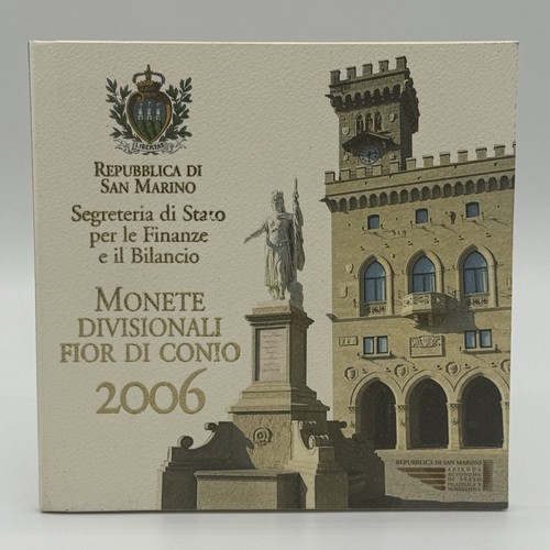 San marino kursmünzensatz - san,