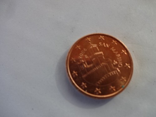 Münze euro cent san - 5,