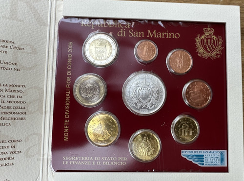 San marino euro - 2006, bu