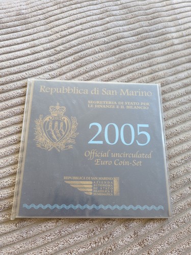 San marino kursmünzensatz - san,