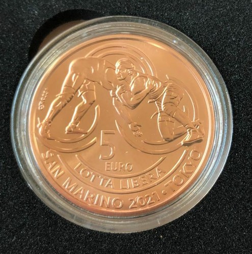 San marino 2021 euro kupfer - marino,