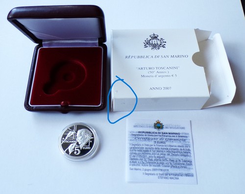 San marino euro 2007 - euro, pp